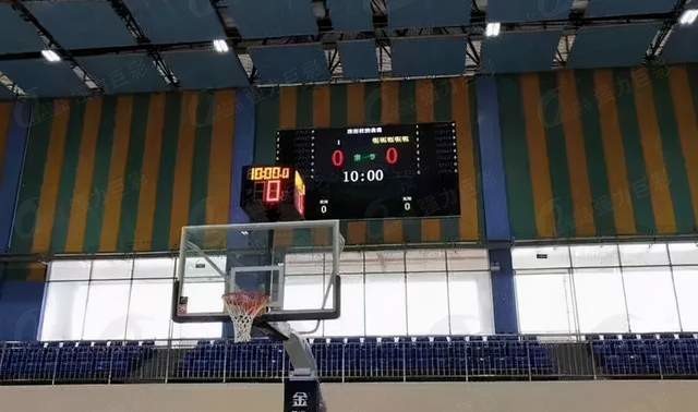 Yunnan scoring screen a gymnasium
