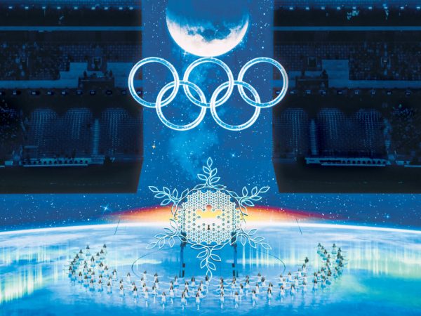 high-definition LED displays on the Winter Olympics