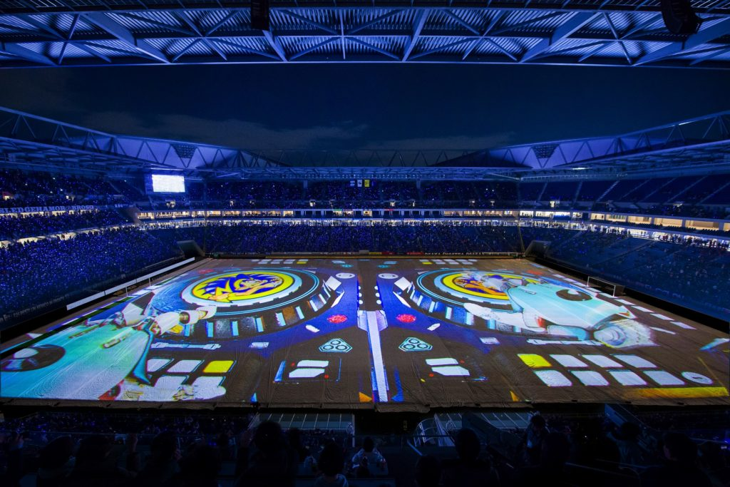 stadium LED display large screen