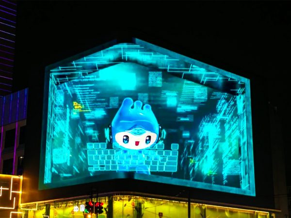 What is 3D LED billboard?